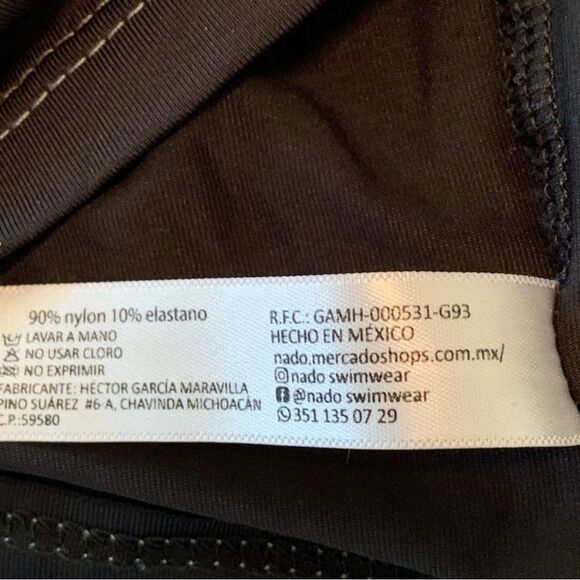 Nado Rashgard Sun Protection Swimwear Long Sleeve Top Women's Black S. - Picture 6 of 8